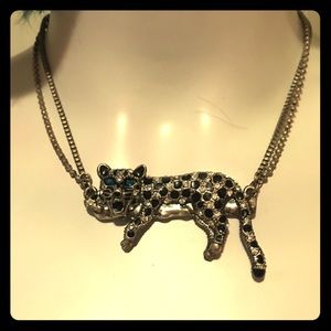 Betsey Johnson Leopard Necklace